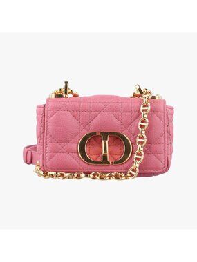Dior Caro Micro Pink Leather